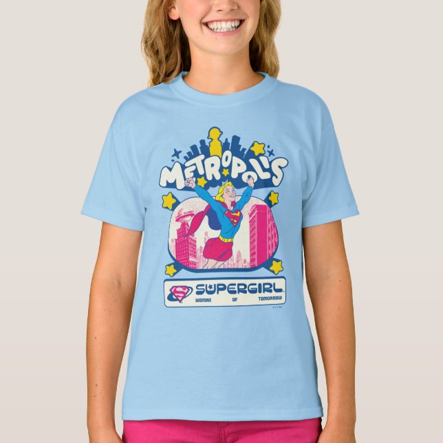 Supergirl Super Pop Woman of Tomorrow T-Shirt (Front)