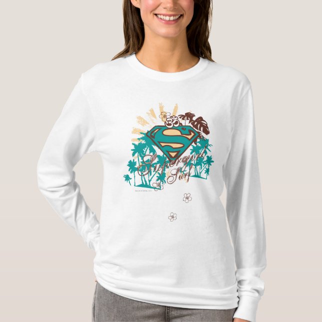 Supergirl Surf T-Shirt (Front)