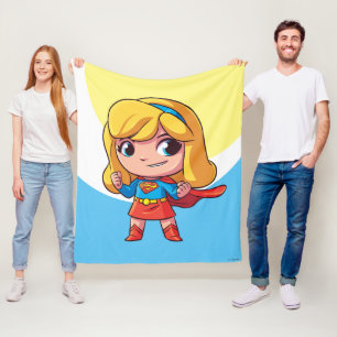 Supergirl "The Future Is Female" Fleece Blanket