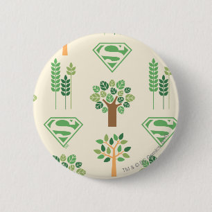 Supergirl Trees 6 Cm Round Badge