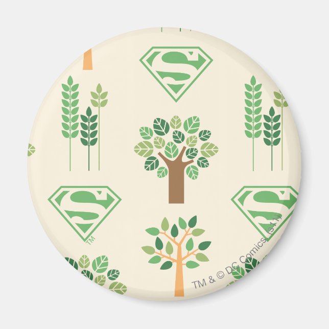Supergirl Trees Magnet (Front)