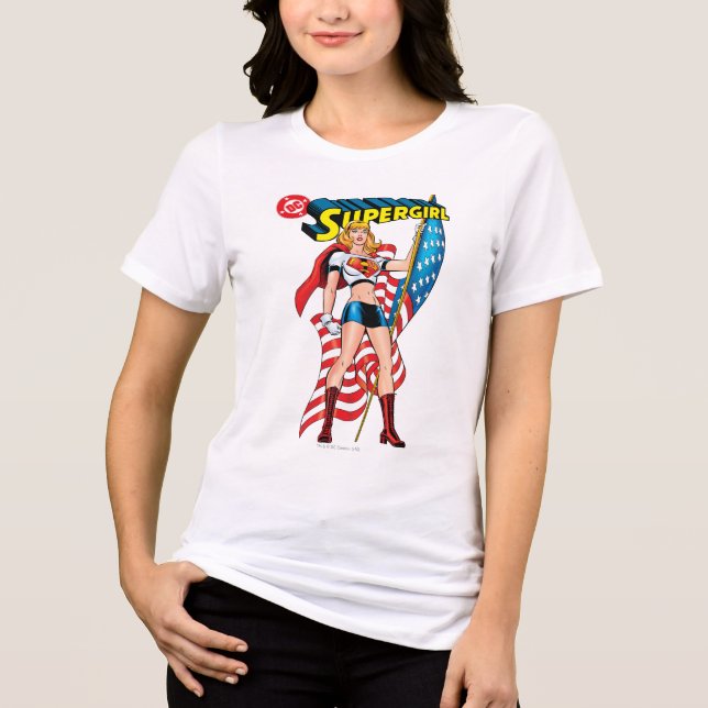 Supergirl Tri-Blend Shirt (Front)