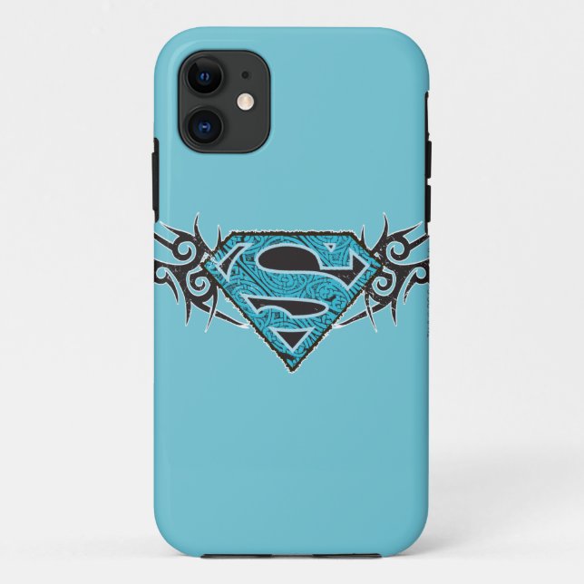 Supergirl Tribal Pattern Logo Case-Mate iPhone Case (Back)