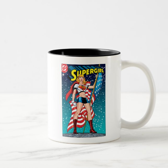 Supergirl Two-Tone Coffee Mug (Right)