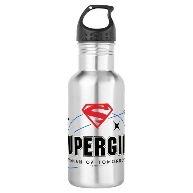 Supergirl Woman of Tomorrow 532 Ml Water Bottle (Front)
