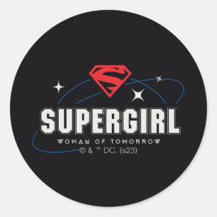 Supergirl Woman of Tomorrow Classic Round Sticker