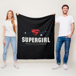 Supergirl Woman of Tomorrow Fleece Blanket