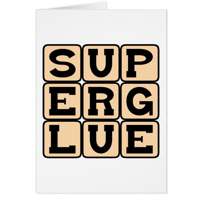 Superglue, Wonder Adhesive (Front)