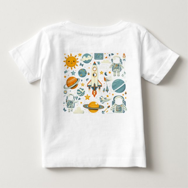  Superhero Baby T-Shirt (Back)