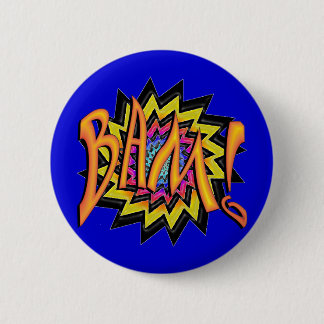Superhero BAM! 6 Cm Round Badge