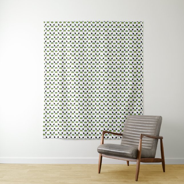 Superhero BOOM Bombs Photo Backdrop Theme Fun Tapestry (In Situ)