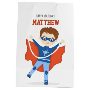 Superhero Boy Medium Gift Bag