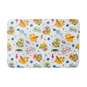Superhero Chicken Bath Mat
