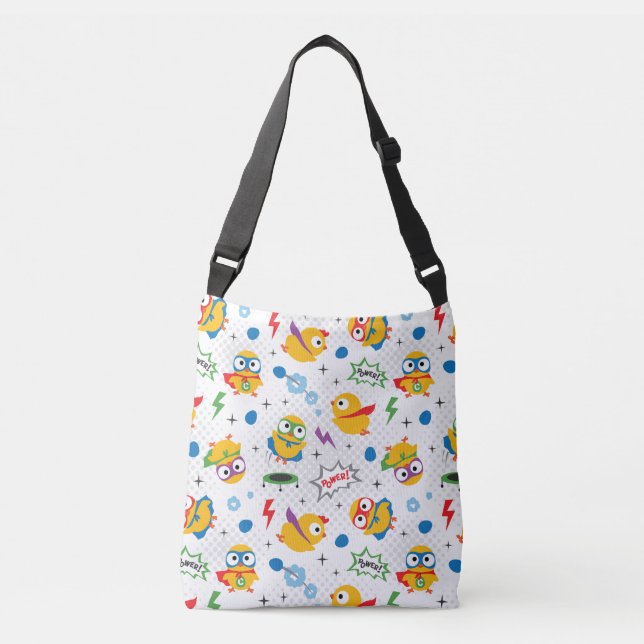 Superhero Chicken Crossbody Bag (Front)