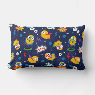 Superhero Chicken Lumbar Cushion
