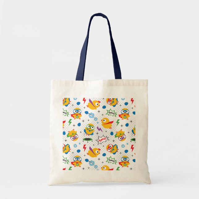 Superhero Chicken Tote Bag (Front)