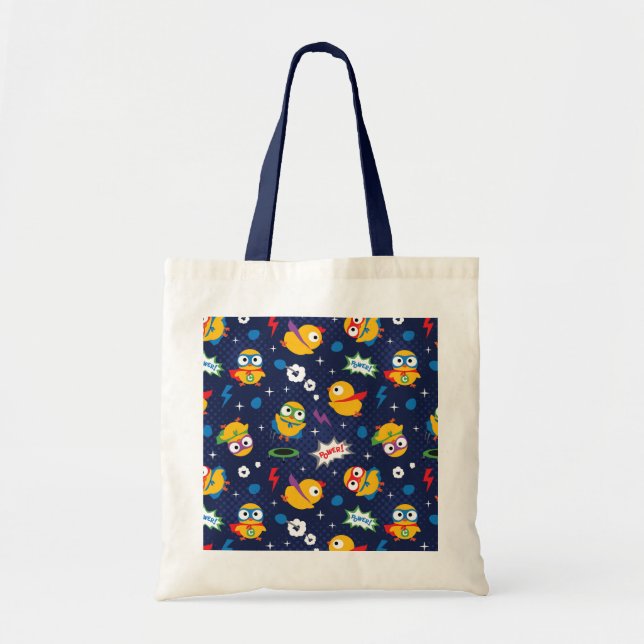 Superhero Chicken Tote Bag (Front)