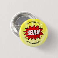 Superhero Comic Book Any Age Birthday