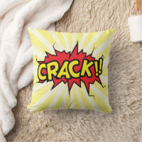 Superhero Comic Book Crack Cartoon