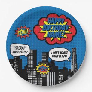 Superhero Custom Name Plate