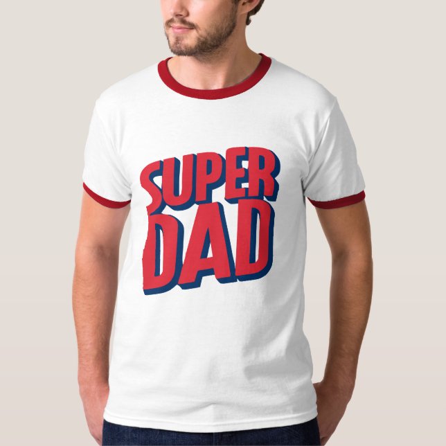 Superhero Dad T-Shirt (Front)