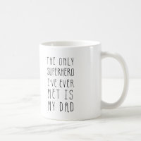 Superhero Dads Birthday Mug | Fathers Day Mug