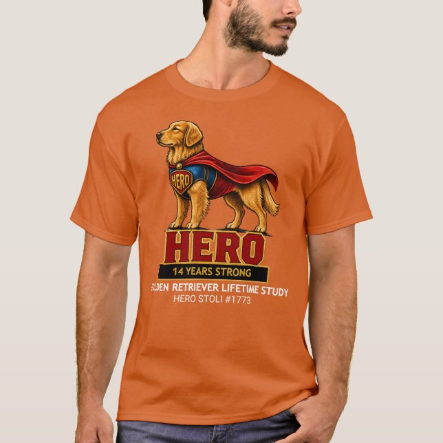 SUPERHERO dark     T-Shirt (Front)