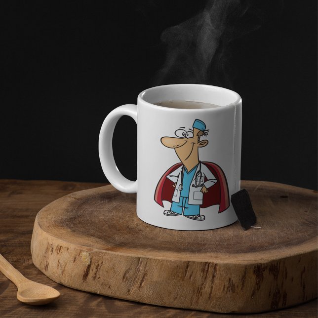 Superhero Doctor Coffee Mug (Creator Uploaded)