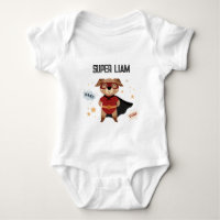 Superhero Dog Baby Toddler T-shirt