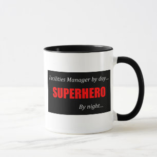 Superhero Facilities Manager Mug