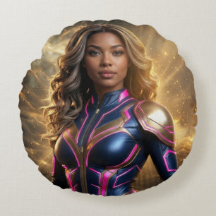SUPERHERO - FANTASY SCI-FI ROUND CUSHION