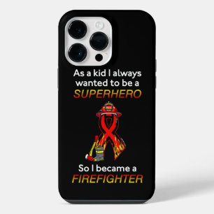 SUPERHERO...Firefighter iPhone 14 Pro Max Case
