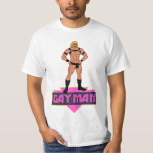 Superhero GAY-MAN winks for you T-Shirt