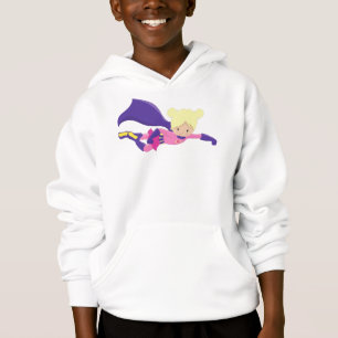 Superhero Girl, Hero, Blonde Hair, Purple Cape