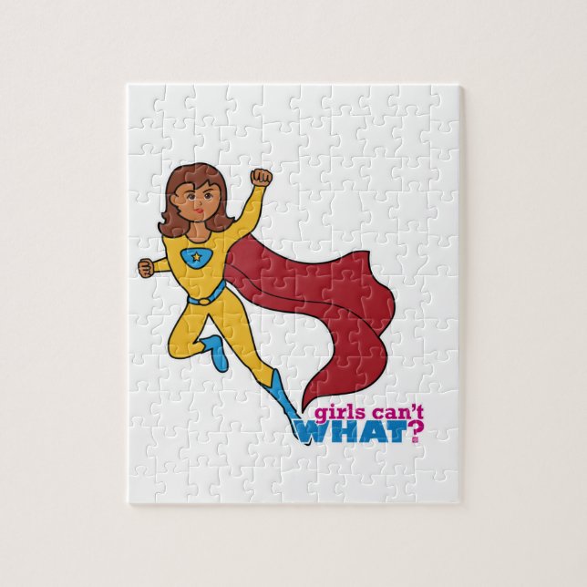 Superhero Girl Jigsaw Puzzle (Vertical)