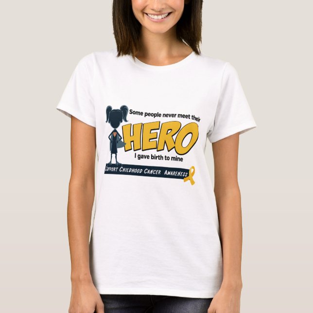 Superhero girl T-Shirt (Front)