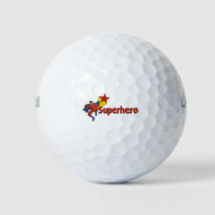 Superhero Golf Balls