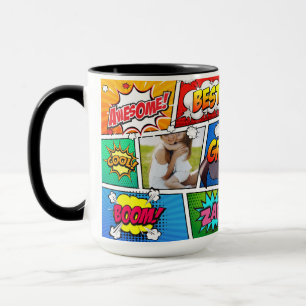 Superhero Grandmother's Day Comic Book Mug