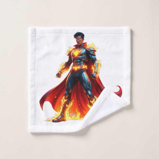  superhero hand set (Wash Cloth)