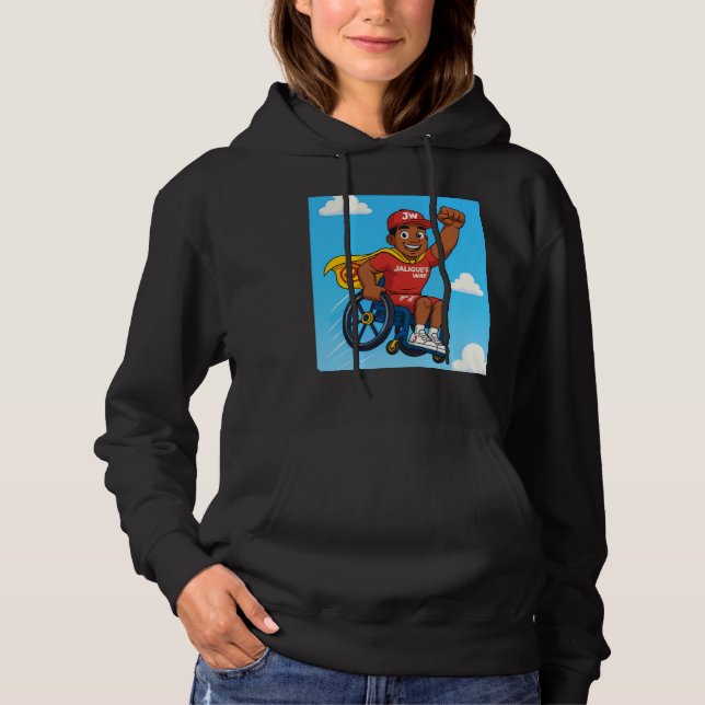 Superhero Hoodie Womens (Front)