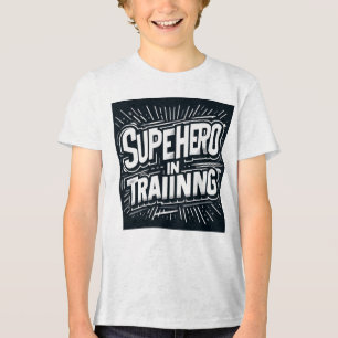 Superhero in Training Tri-Blend Shirt