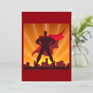 Superhero Invitation