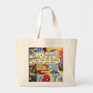 Superhero Jumbo Tote