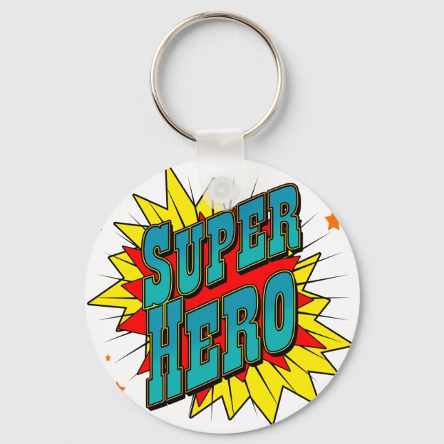SuperHero Key Ring (Front)