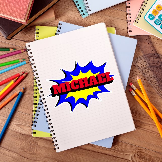 Superhero Kids Comic Book Personalised Name (Creator Uploaded)