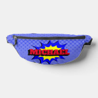 Superhero Kids Comic Book Personalised Name
