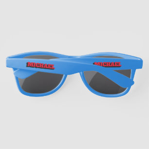 Superhero Kids Comic Book Personalised Name Sunglasses