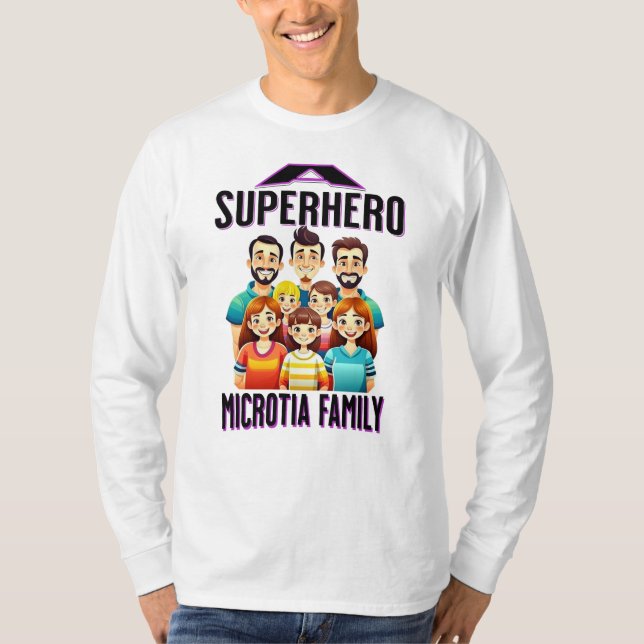 Superhero microtia  T-Shirt (Front)