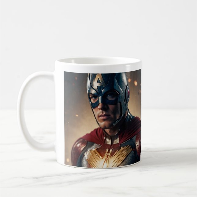 superhero mug (Left)