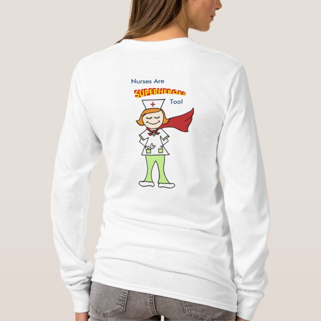 Superhero Nurse T-Shirt (Back)